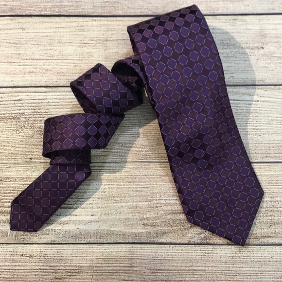 Nordstrom Other - Nordstrom 100% silk Purple Tie